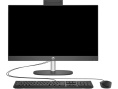 23.8" Моноблок HP ProOne 240 G10 Full HD, Intel Core i3 N300, 8ГБ DDR4, 256ГБ SSD, FreeDOS черный и серебристый [936u1ea]