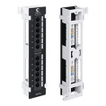 Патч-панель настенная 12 портов RJ-45 UTP 5e Cabeus PL-12-Cat.5e-WL-DualIDC неэкранированная