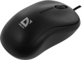 Мышь проводная Defender Patch MS-759, оптическая, USB, 1000dpi, черный [52759]