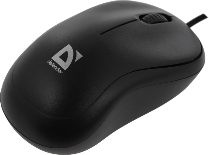 Мышь проводная Defender Patch MS-759, оптическая, USB, 1000dpi, черный [52759]