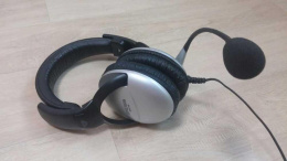 Наушники с микрофоном Koss SB-45 черный/серебристый 2.4м мониторные оголовье 15102961