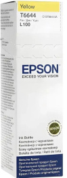 Чернила Epson 664 C13T664498 (аналог C13T66444A), для Epson, 70мл, желтый