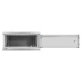 Шкаф телекоммуникационный 19" настенный 4U ExeGate EC-WM-4U.450.M.GREY 19”, 4U, 600x450x280mm ШхГхВ , передняя дверь металл, съемные боковые панели, пыле- и влагозащита IP23, светло-серый RAL 7035 EX300253RUS