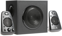 Колонки Logitech Z623,  2.1,  черный [980-000403]