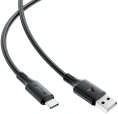 Кабель USB Am -USB Type-C m , 1.2 м, черный, ACEFAST AF-C17-04-BK