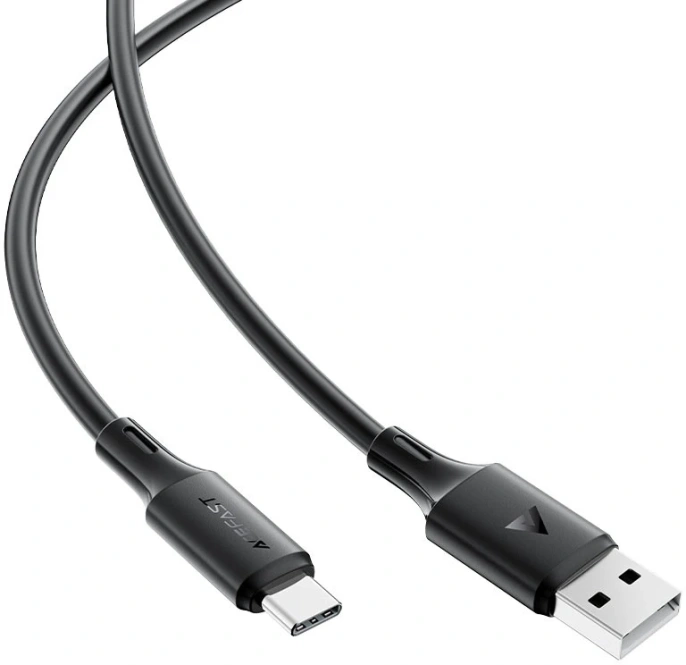 Кабель USB Am -USB Type-C m , 1.2 м, черный, ACEFAST AF-C17-04-BK