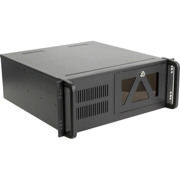 Procase B441-B-0 черный {4U глубина 450мм, внешн 2x5.25, 1x3.5, внутр 7xHDD, MB 12"x9,6", без Б/П PS2}