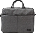 Сумка для ноутбука MIRU 1011 GrayBag 15,6" серая, внешний материал - полиэстер, подкладка - полиэстер