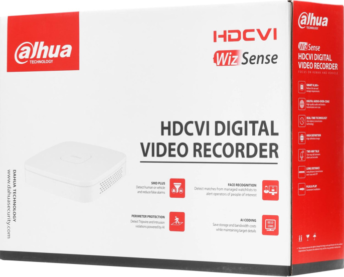 Видеорегистратор HVR гибридный Dahua DH-XVR5104C-4KL-I3