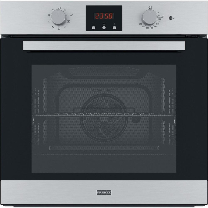 Духовой шкаф Franke FSL 86 H XS/ Best, Электрический духовой шкаф, 60 см, серия SMART LINEAR, 71л, дисплей, эмаль легкой очистки, нержавеющая сталь 116.0609.446