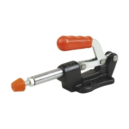 Плунжерный зажим с горизонтальным кронштейном KUKAMET, усилие 450 кг 531-4-Q18