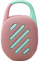 Колонка порт. JBL Clip 5 розовый 7W Mono BT 10м 1400mAh (15763845)