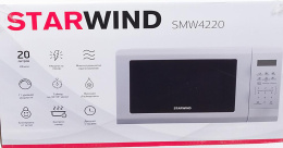 Микроволновая печь STARWIND SMW4220, 700Вт, 20л, белый