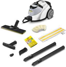 Пароочиститель напольный Karcher EasyFix SC 5 Iron Plug 2200Вт белый/черный