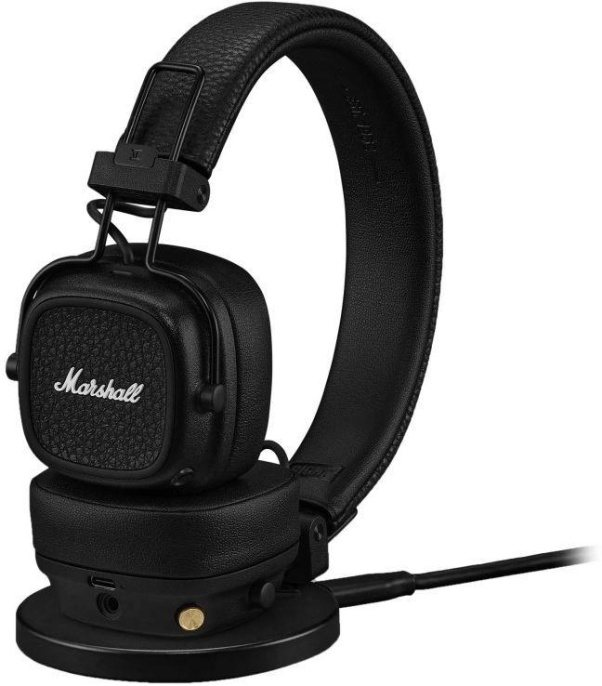 Наушники MARSHALL Major V, 3.5 мм/Bluetooth, накладные, черный [major v black]