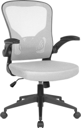 Defender 64322 офисное кресло Akvilon серый,сетка,регулир.подлокотник