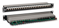Патч-панель 19" 24 порта RJ-45 FTP 5e Hyperline PP3-19-24-8P8C-C5E-SH-110D экранированная