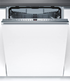 Посудомоечная машина Bosch SMV46KX55E (полноразмерная, встраиваемая, загрузка 13 комплектов, 6 программ, 5 температур, AquaStop, Aqua-Sensor, датчик, Infolight, третья корзина, индикатор наличия соли / ополаскивателя)