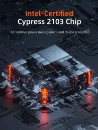 Кабель USB4 CABLETIME CU44L (CT-USB4-ZG2) 2 м, коаксиальный, черный TPE + нейлоновый 40G/240W, АУДИО-ВИДЕО 8K/60HZz