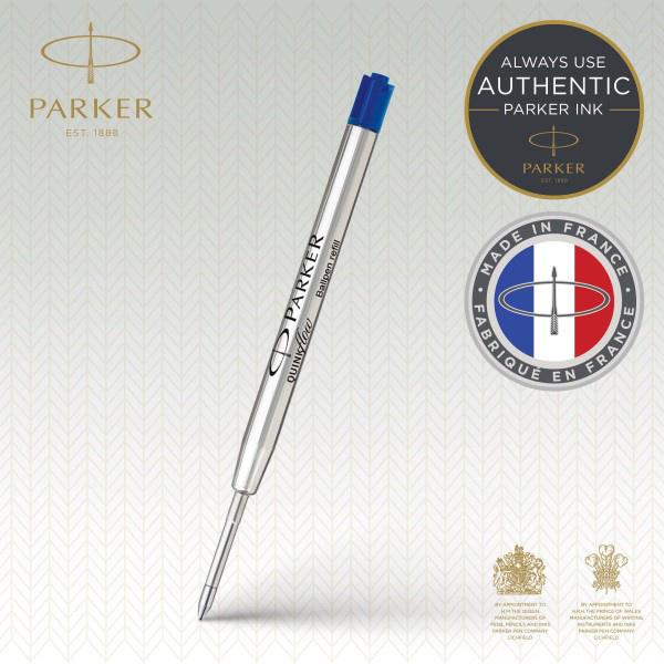 Стержень шариковый Parker Z08 тонкий F 0.8мм цвет чернил: синий, блистер [1950368]