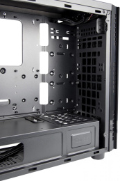Корпус ATX CHIEFTEC Hawk, Midi-Tower, без БП, черный [al-02b-tg-op]