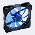 Вентилятор Digma DFAN-LED-BLUE 120мм, 3-pin, от БП:4-pin Molex , 1200об/мин, 23 дБ, RGB, черный, Ret