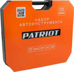 Набор инструментов Patriot SSP-131 131 предмет жесткий кейс