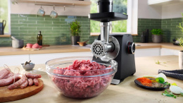 Мясорубка Bosch MFWS640B 2100Вт черный