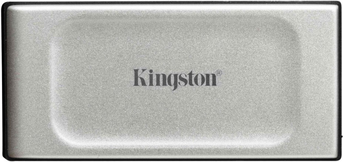2ТБ Внешний диск SSD Kingston XS2000, USB 3.2, запись - 2000МБ/с, чтение - 2000МБ/с, серый [sxs2000/2000g]