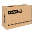Коммутатор неуправляемый ExeGate EDES-1010D.8PoE-96W (10-портовый UTP 10/100 Base-Tx: 8 портов IEEE 802.3af/at (PoE+), мощность PoE: 25W, суммарно 96W, 2 порта RJ45 uplink, настенный/настольный, металлический корпус) EX299021RUS