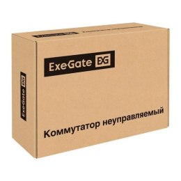 Коммутатор неуправляемый ExeGate EDES-1010D.8PoE-96W (10-портовый UTP 10/100 Base-Tx: 8 портов IEEE 802.3af/at (PoE+), мощность PoE: 25W, суммарно 96W, 2 порта RJ45 uplink, настенный/настольный, металлический корпус) EX299021RUS
