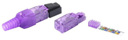 Коннектор Rj-45 Hyperline PLUD-8P8C-S-C6-VL кат. 6 неэкранированный