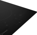 Электрическая варочная поверхность Indesit IRT 130, конфорок: 2 шт., стеклокерамика, независимая, черный