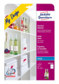 Этикетки Avery Zweckform MD4001, A4, для струйной печати, 5л, белый, 90мм х 120мм, 4шт, покрытие глянцевое