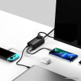 Удлинитель Baseus PSZM000901 GaN3 Pro Desktop Powerstrip AC+2U+2C 65W EU Black CCGAN65-1ACE