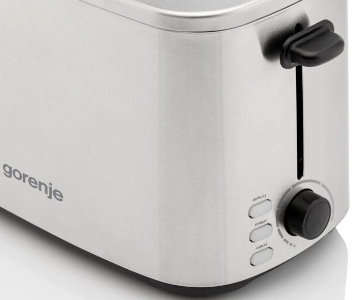 Тостер Gorenje T800DS 850Вт нержавеющая сталь