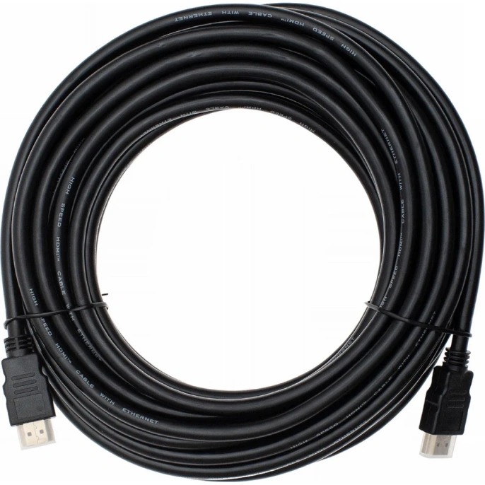 Аудио-видео кабель CACTUS CS-HDMI.1.4-7 HDMI (m)/HDMI (m) 7м. позолоч.конт. черный 1723673