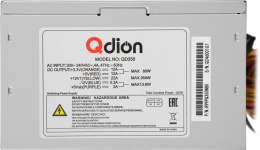Блок питания QDION Q-DION QD350, 350Вт, 120мм, серый [qd-350]