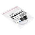 Модуль-вставка Keystone Jack RJ-45 ExeGate KJ-8P8C-U-C6-180-TL (Кат.6, неэкранированная, 180 градусов, IDC Toolless (без инструмента)) EX297342RUS