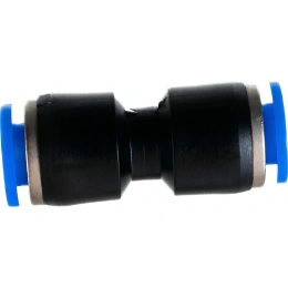Фитинг цанговый прямой 6-6 мм Pegas pneumatic 5301