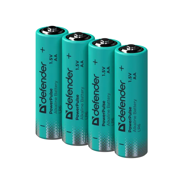 Батарейка алкалиновая LR6-40box AA, бокс, 40 шт., PowerPulse, Defender,56015