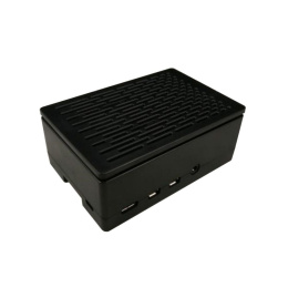 Корпус ACD RA509  Black ABS Case (Install 3010/3007 Fans or 3.5 Inch Touch Screen), совместим с креплением VESA Mount, for Raspberry PI 4B