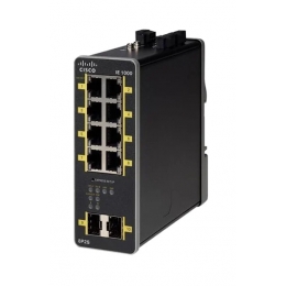 Коммутатор Cisco IE-1000-8P2S-LM IE-1000 GUI based L2 PoE switch, 2 GE SFP, 8 FE copper ports
