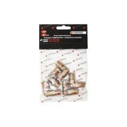 Соединитель угловой наружная резьба 1/4"х1/4", 5 шт Forsage F-MML04K(26105)