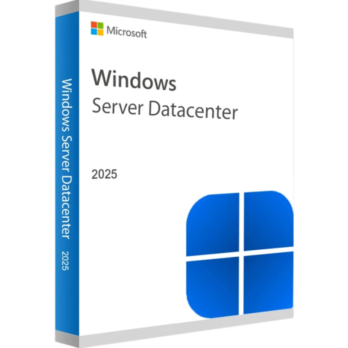 EP2-25149 Microsoft Win Server Datacenter 2025 64-bit English 1pk Desktop OEI DVD 16 Core