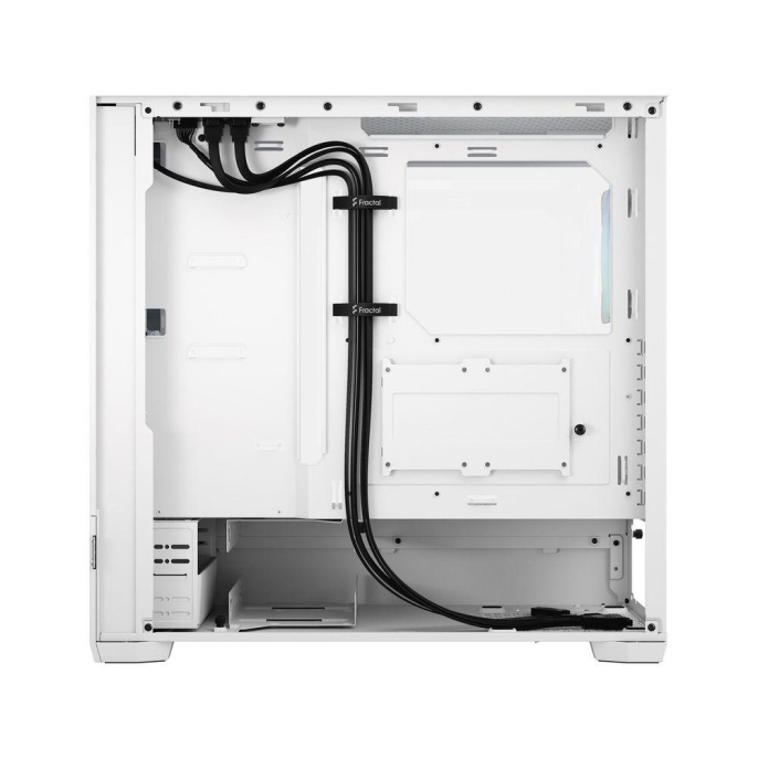 Корпус Case Fractal Design Pop Air RGB TG Clear Tint, Midi-Tower, 3x120mm RGB, 2xUSB-A 3.2 ATX, mATX, mITX White FD-C-POR1A-01