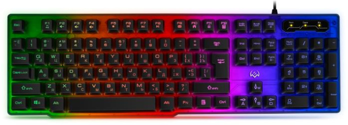 Клавиатура проводная SVEN KB-G8500 черный (USB, 104 клавиши) (SV-019709)