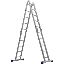 Алюминиевая лестница-трансформер СИБИН ЛТ-45 4x5 ступеней 38853