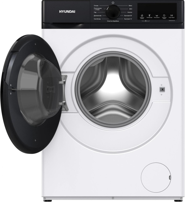 Стиральная машина Hyundai WME8215 класс: A загр.фронтальная макс.:8кг белый инвертор