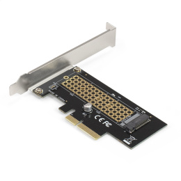 Переходник ExeGate EXE-534 M.2 M key - PCI-E x4 v3.0 для установки SSD 2230/2242/2260/2280 M.2 M key в слот PCI-E x4 EX300627RUS